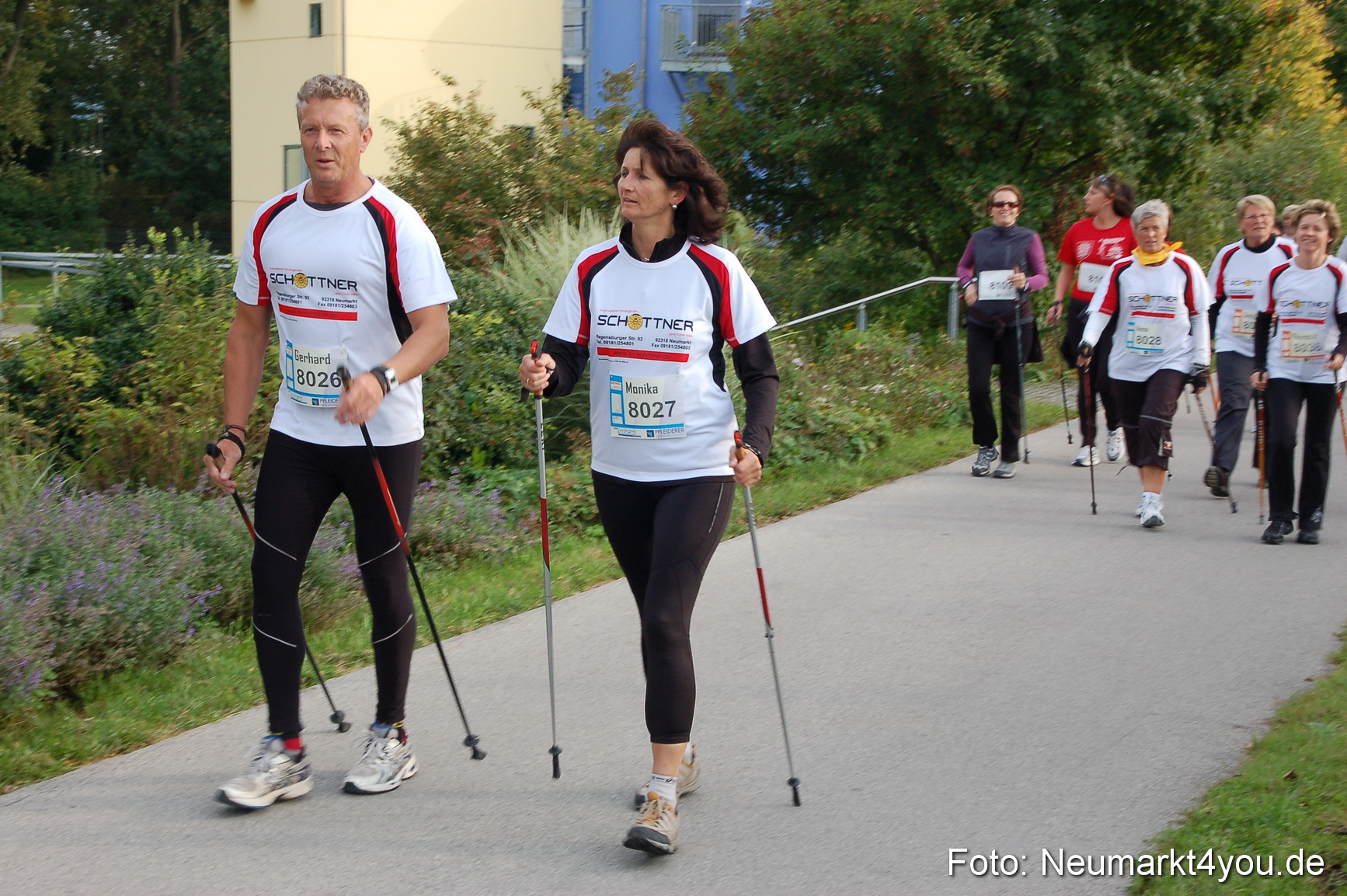 Nordic Walking Stadtlauf Neumarkt 180910 0058